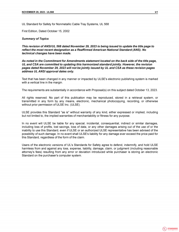 UL 568 PDF UL 568 PDF